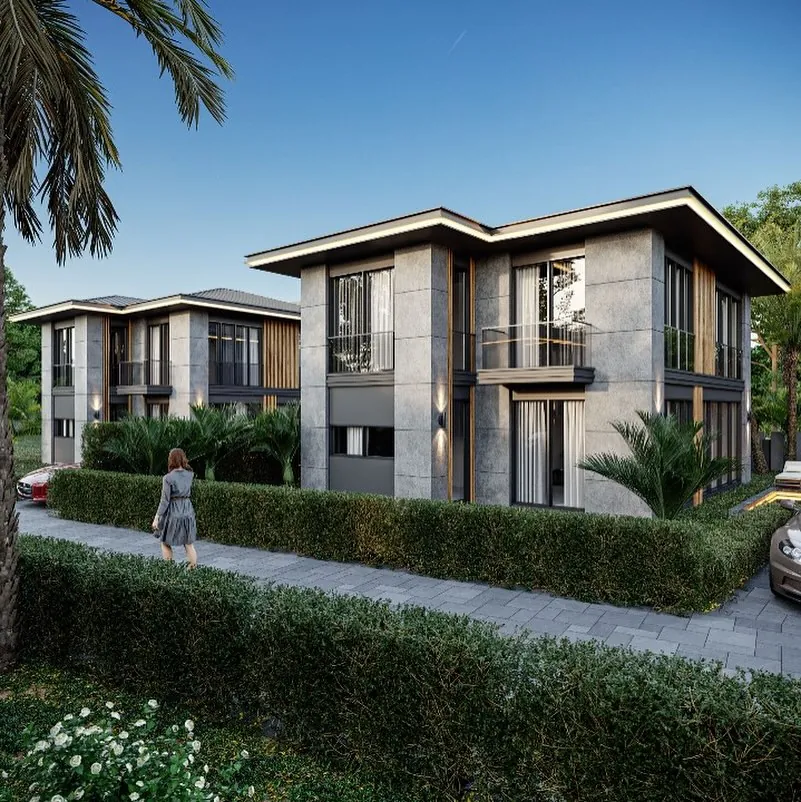 Altı Konaklar, Meşrutiyet, Şile – sokaktan konutlar (3D görselleştirme)