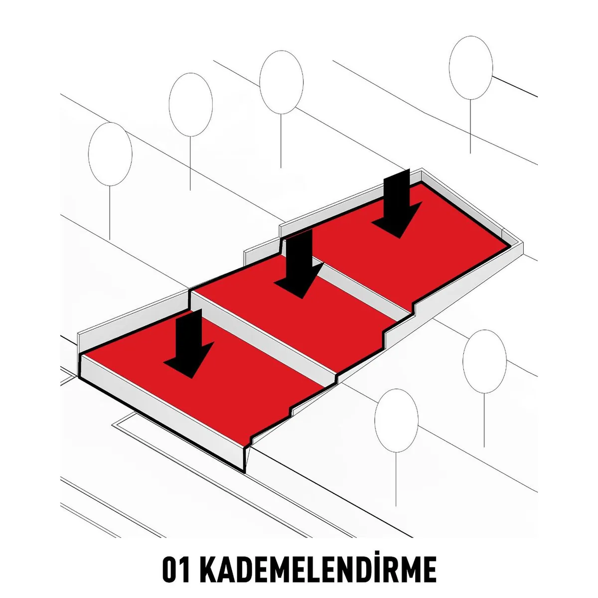 Çavuş 302/15 Evi, Çavuş, Şile – 01 kademelendirme (tasarım diyagramı)