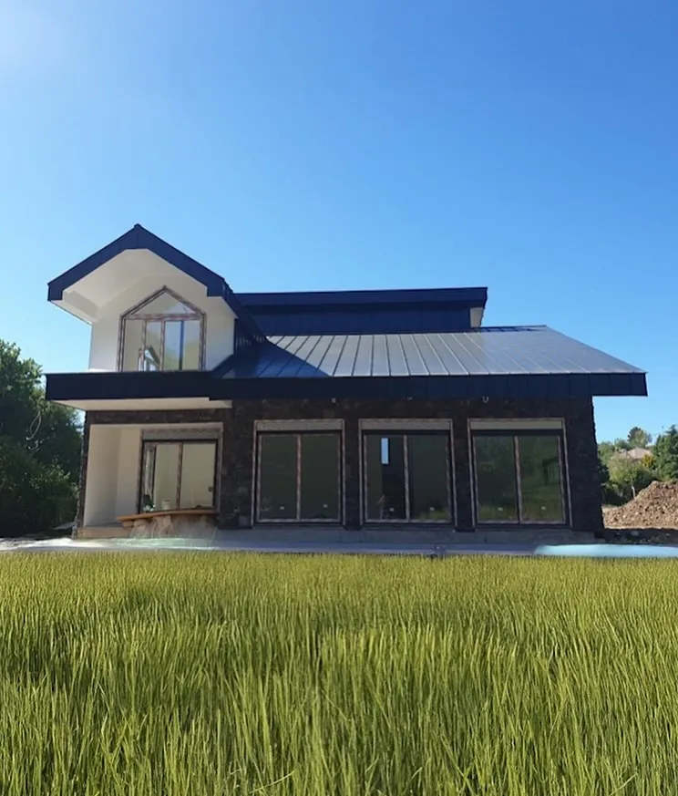 Sofular Evi, Sofular, Şile – ön cephe ve metal çatı